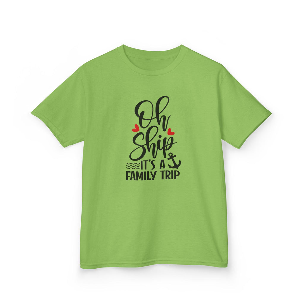 Kids Oh Ship It's a Family Trip Tee