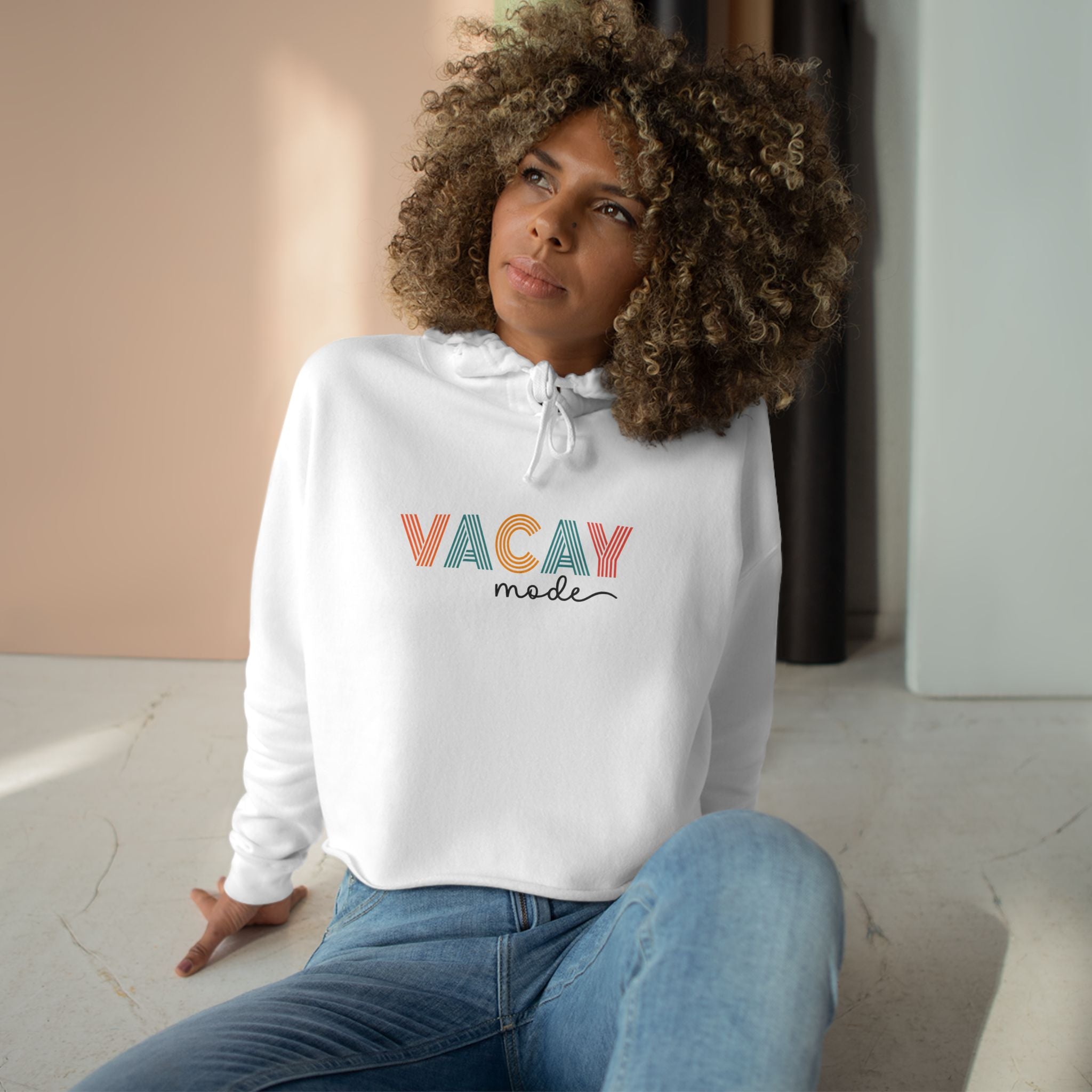 Cropped Vacay Hoodie
