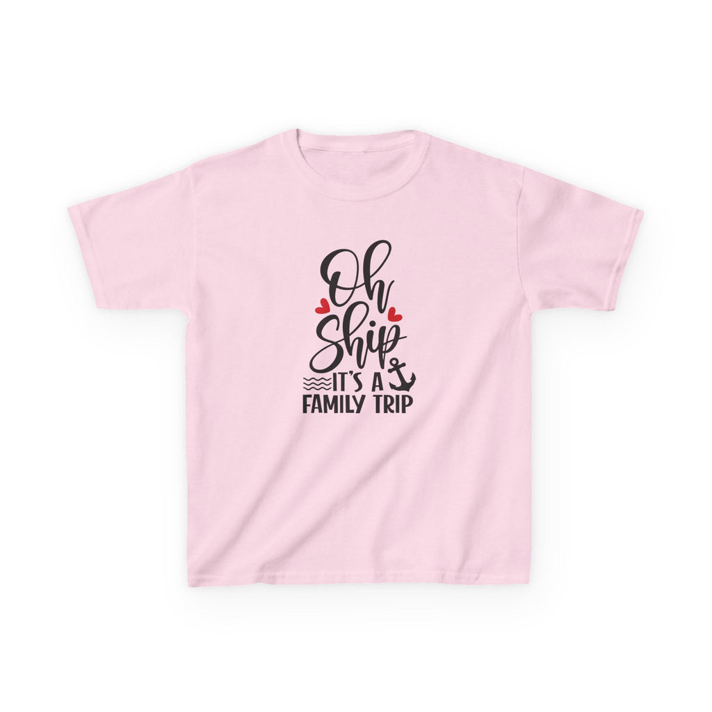 Kids Oh Ship It's a Family Trip Tee