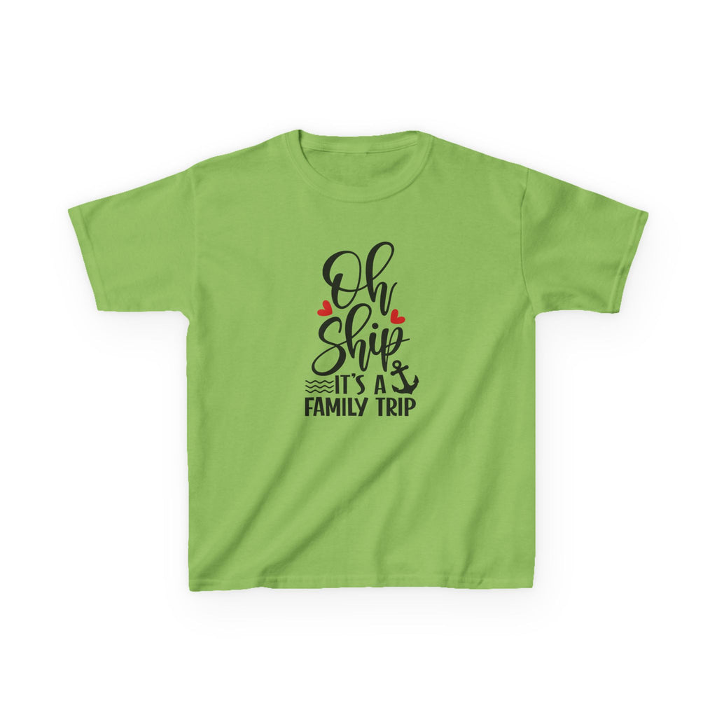 Kids Oh Ship It's a Family Trip Tee