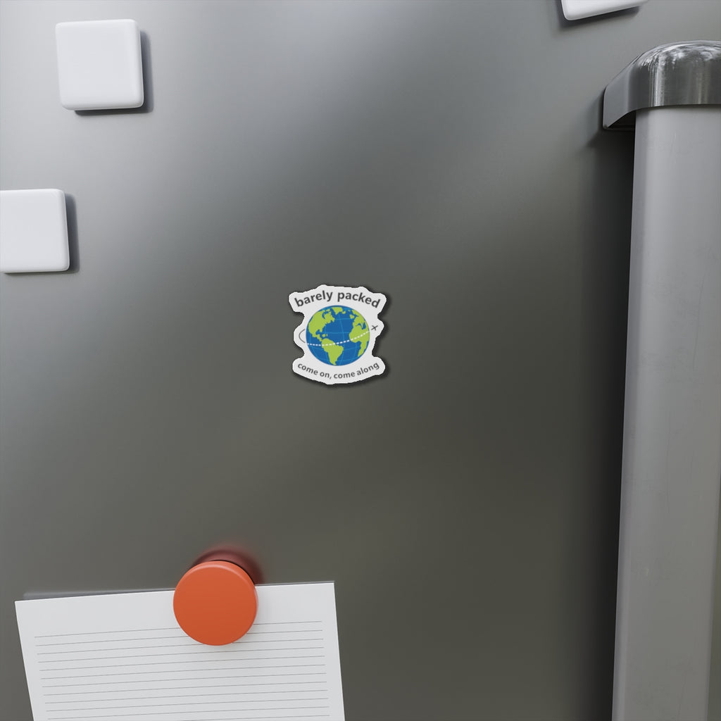 Globe Die-Cut Magnet