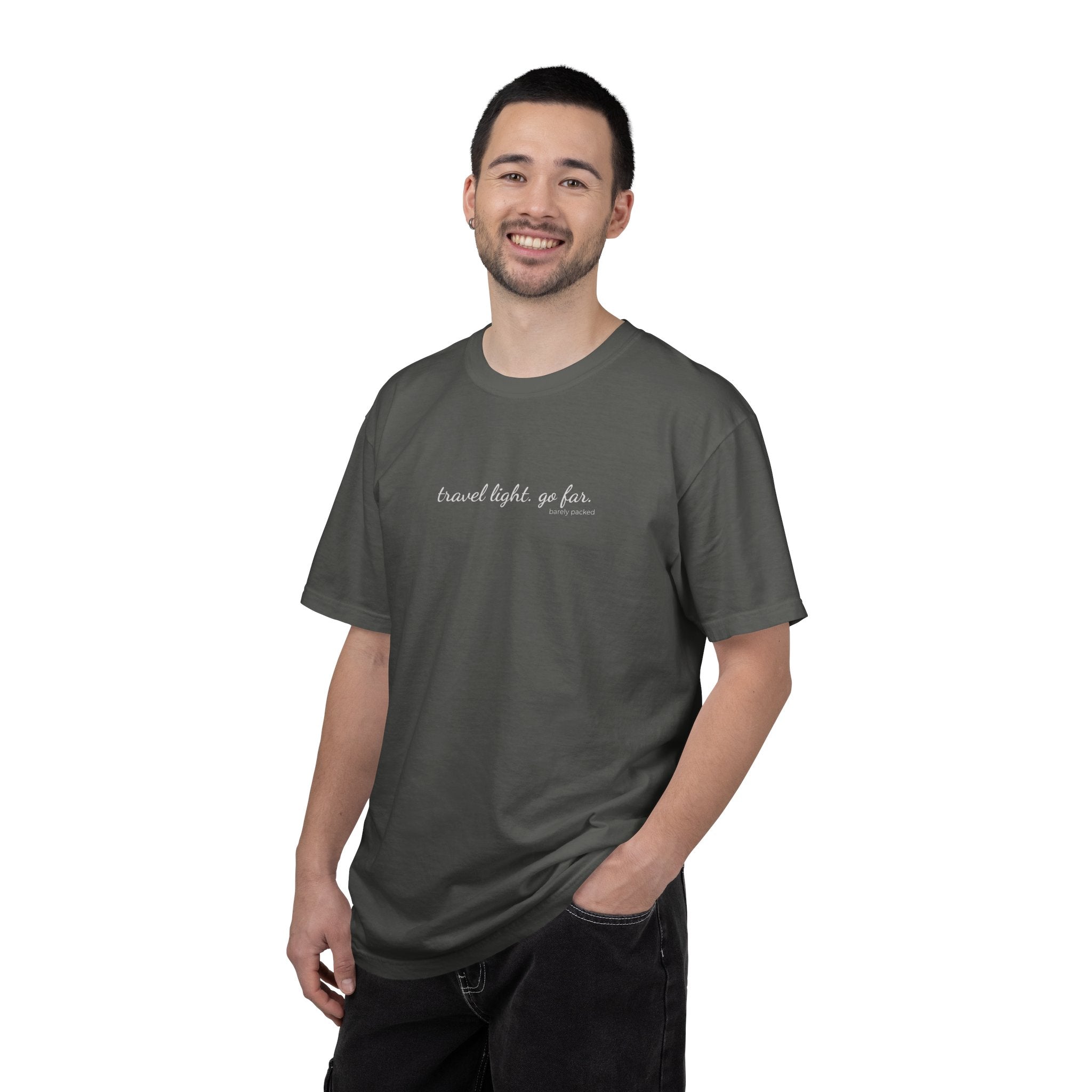 Carry-On Tee I travel light, go far.