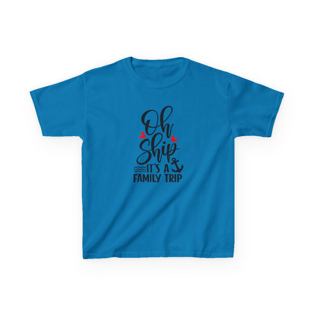 Kids Oh Ship It's a Family Trip Tee
