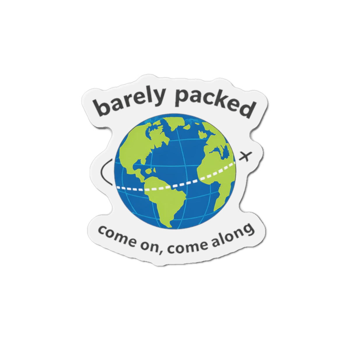 bpkd Globe Die-Cut Magnet